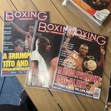 3 Boxing Monthly Magazines