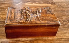 Antique Art Deco Hand Carved