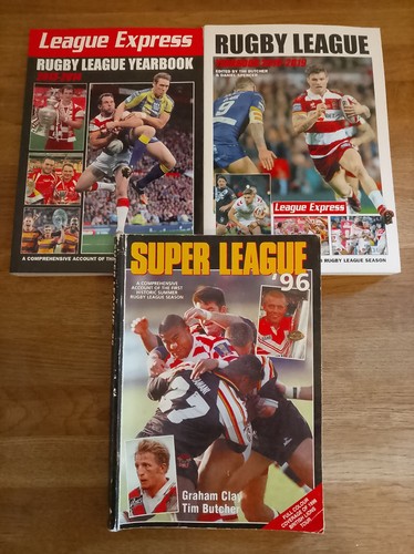 Book rugby league - x3,
