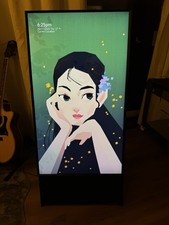 Samsung the Sero QE43LS05TCUXXU 43" 4K HDR QLED Smart TV Navy Blue Rotating Tv