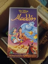 Aladdin Disney VHS Tape