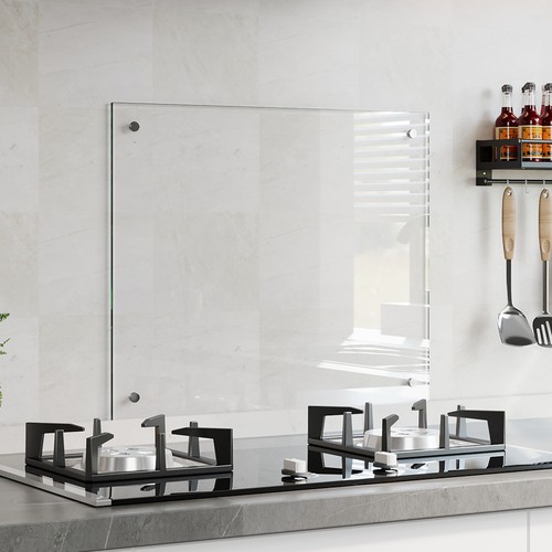 Glass splashback wall panel - wall,