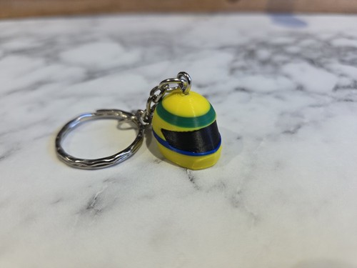 Ayrton senna helmet - ayrton, key