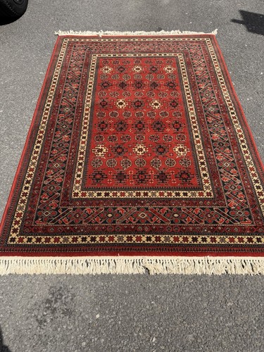 Royal kesham hand knotted wool - royal,