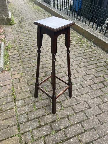 Vintage wooden plant stand - vintage,