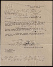 RARE 1943 RAF SCAMPTON, Guy Gibson message, loss of Pilot Bill Astell, Humphries