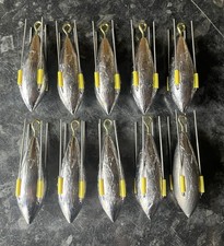 7oz Breakaway Distance Sea Fishing Grip Lead Weights X10