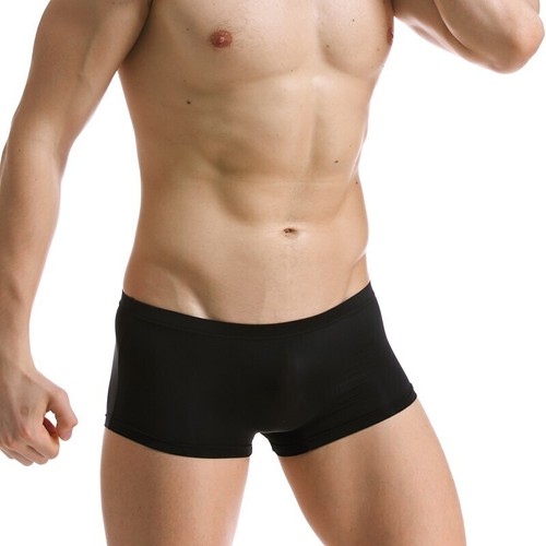 Sexy men ice silk boxer - silk,