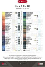 Derwent Inktense Pencils - All Single Colours
