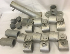 Kee Klamp Bundle F50-7 x 6 Tube Clamp Fittings 77-7 Job Lot 14 Pieces 4.5cm Dia