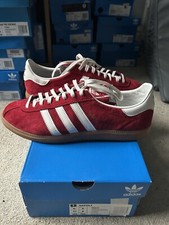 adidas Napoli Red/White. Size UK 8. Size? Exclusive. 2021