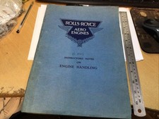 Rolls Royce Aero Instruction