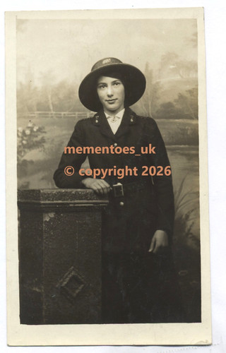 Reading postwoman postcard - postwoman,