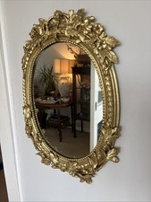 Victorian Antique Mirror Been Re Guilded with Empire Wax. Very Good Condition