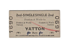 Railway Ticket British Rail