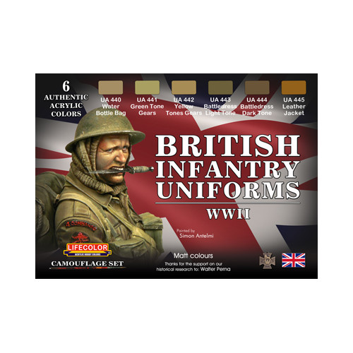 Lifecolor british uniforms - lifecolor,
