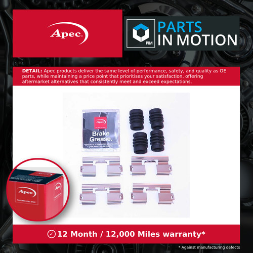 Brake pad fitting kit - pad,