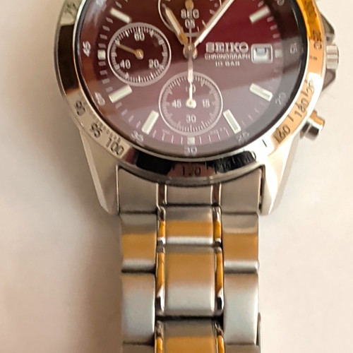 Seiko men chronograph - men’s,