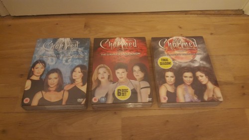 Charmed dvd job lot complete - job,