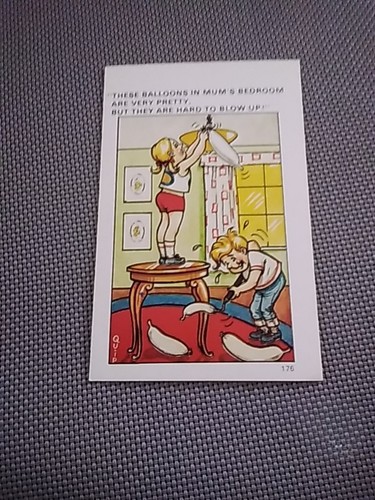 Sapphire comic postcard 176 - no,