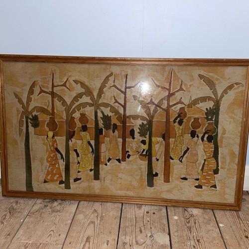 Unique signed african tribal - signed,