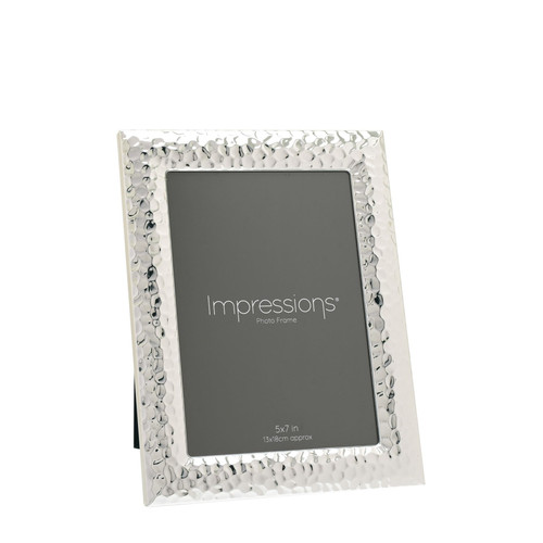 Silverplated textured photo - silverplated,