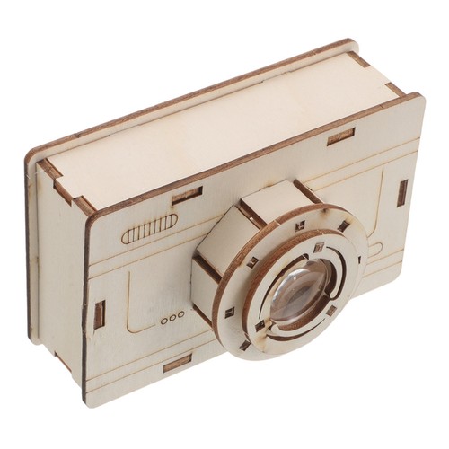 Wooden camera model assembly - ,