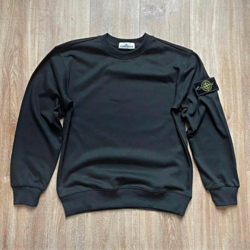 Black stone island jumper - island, size