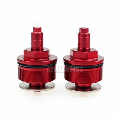 Preload fork tube bolts - fork, cap