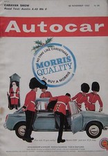 Autocar magazine 30 November