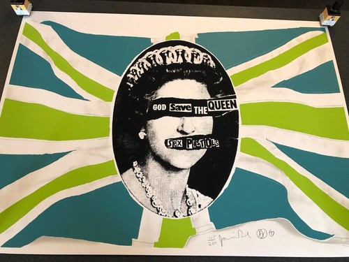 Jamie reid rare 1997 signed - jamie,