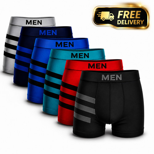 Pack mens boxer - 3, 6