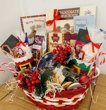 Christmas Large hamper pamper afternoon tea luxury mugs tea coffee cake family