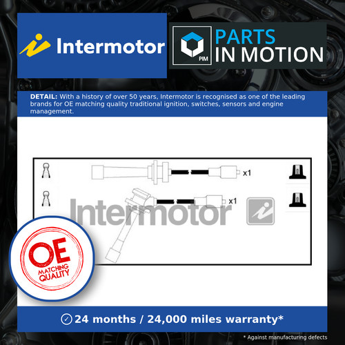 Leads ignition cables set - leads,