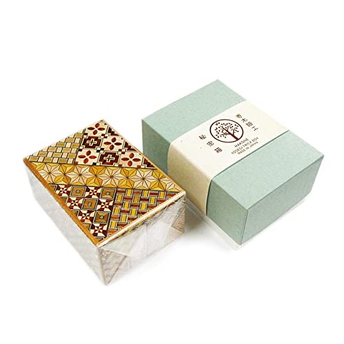 Japanese puzzle box steps - box,