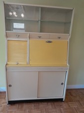 1950's Hygena Kitchenette  Colour Yellow. Good Condition