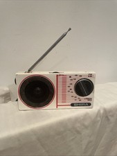 Vintage SHIRA portable Radio 1980s Retro Working Ish
