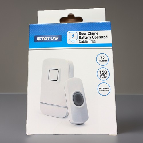 Status door chime battery - chime,