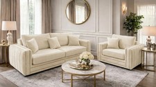 Alaska 3+1 Seater Velvet Sofa