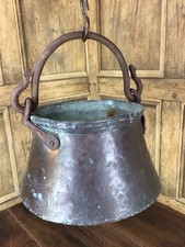 ANTIQUE COPPER POT / CAULDRON