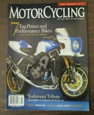 MOTORCYCLING MAGAZINE OCTOBER
