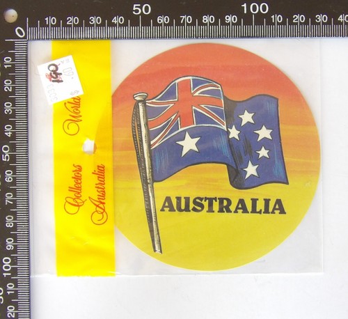 Vintage australian flag travel - australian,