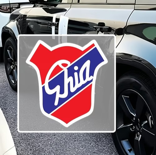 Ford ghia stickers badges x2 - ghia, stickers/