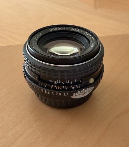 Pentax smc 50mm - pentax, f/1.7