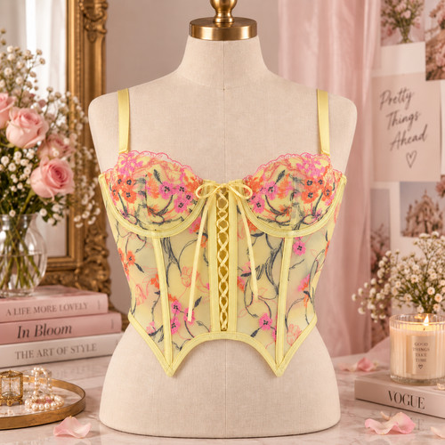 Urban outfitters floral mesh - urban,