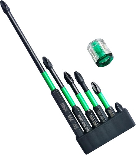 6pc ph2 impact screwdriver bit - 6pc,
