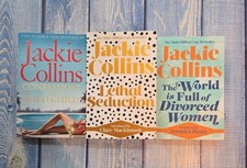 3 x Jackie Collins Paperback
