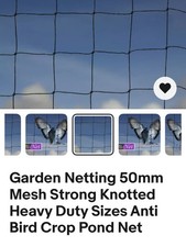 Garden Netting 50mm Mesh