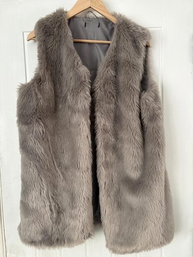 Women grey faux fur - women’s,