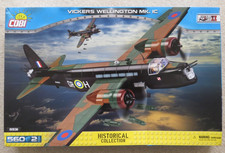 COBI 5531 VICKERS WELLINGTON MK.IC  RAF World War II Model + Manual + Box